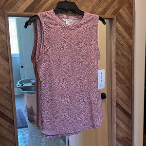 Cheetah print New with tags Athleta cotton sleeveless Shirt